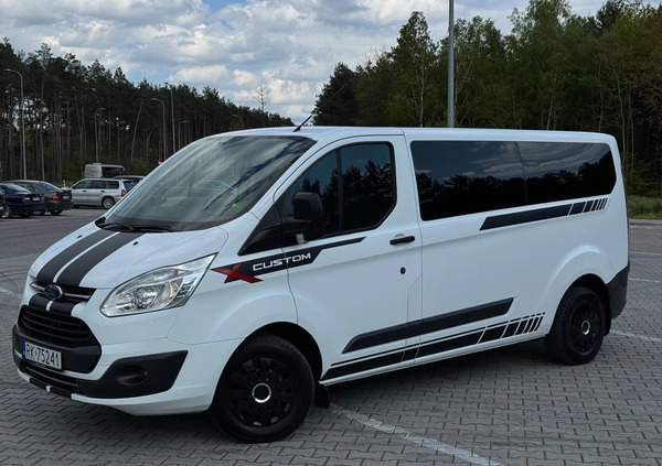 Ford Transit Custom cena 79900 przebieg: 245000, rok produkcji 2017 z Bełżyce małe 407